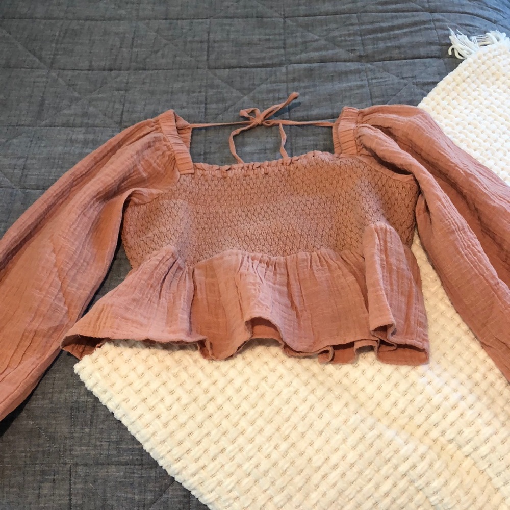 Wide Sleeve Top